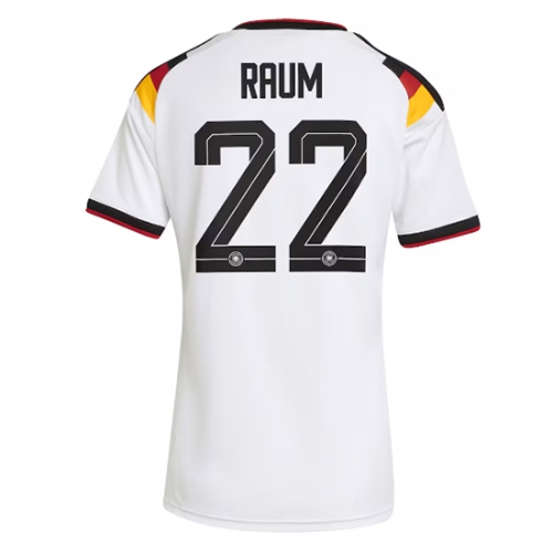 Billige Fotballdrakt Tyskland David Raum #22 Replika Hjemmedrakt Dame VM 2026 Kortermet Billige Fotballdrakt Tyskland David Raum #22 Replika Hjemmedrakt Dame VM 2026 Kortermet